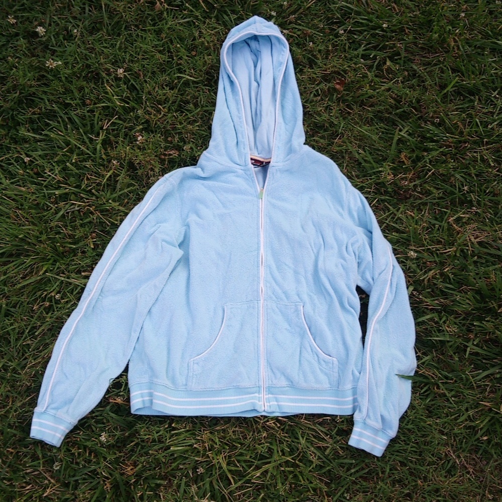 Sjb Active Soft Comfy Matching Light Blue Jacket … - image 1